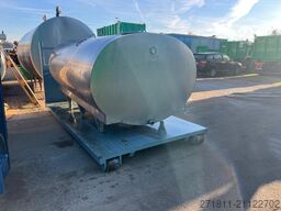  CISTERNA SCARRABILE USATA IN ACCIAIO INOX