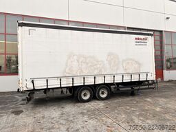 Möslein TPW 105 D 7,30  Tandem- Schiebeplanenanhänger zum Durchladen
