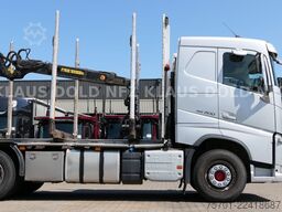 VOLVO FH 500 Holztransporter Kran Lift-/Lenkachse EU6