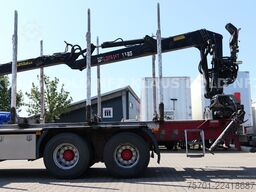 VOLVO FH 500 Holztransporter Kran Lift-/Lenkachse EU6