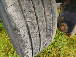 KRONE AZ BDF Lafette-Standard-7,82- BPW- 385/65 R22.5