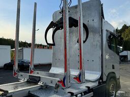Scania R730 V8 6X4, Retarder,Timber-truck + Kesla, 2020
