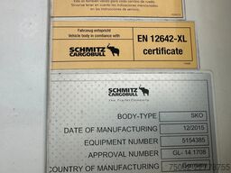 Schmitz Cargobull SKO 24/L CARRIER VECTOR 1550 D/E  / DISCBRAKES ...
