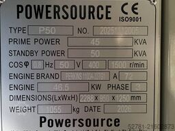 Perkins 1103A-33TG1 - 50 kVA Generator - DPX-19803