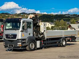 MAN TGS 18.320 * PRITSCHE 7,10 m * PM 40 KRAN/ FUNK!
