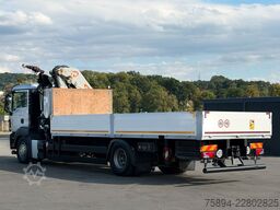 MAN TGS 18.320 * PRITSCHE 7,10 m * PM 40 KRAN/ FUNK!