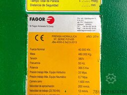 FAGOR JBE-4000-2.5x2.5-2013