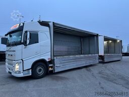 VOLVO FH 500 6X2 GETRäNKEKOMPLETTZUG, ORTEN GETRäNKEAUFBAU