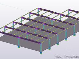 Unbekannt Betonhalle