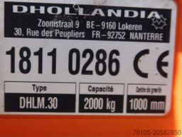 MAN TGL 12.250 Bakwagen + Laadklep DHollandia 2000 kg