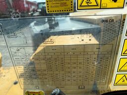CATERPILLAR 308CR 07A Kettenbagger 9 Tonnen *4.264 BTH