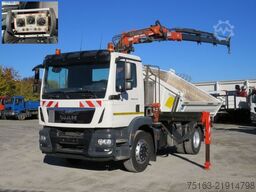 MAN TG-M 18.340 4x2  2-Achs Kipper Kran Funk 3xhydr+