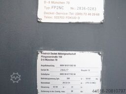 DECKEL FP 2 NC / DIALOG 11