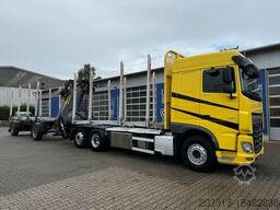 DAF XF 530 6x2 Holztransport Kran PENZ 15Z9.50 *Anh.
