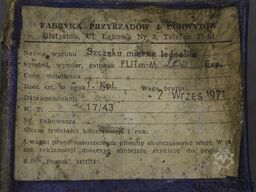 Fabryka Przyrzadow Breite 25 mm PUTm-M  200