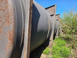 113m³ above-ground steel tank on steel supports