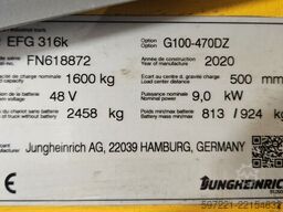 Jungheinrich EFG 316 k Triplex --> res. 08.07.26  CP!