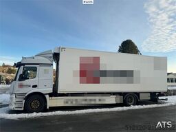 Mercedes-Benz Actros 1836 4x2 box truck with tail lift and side