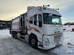 Volvo FM500 6x2 refuse collection truck with Norba 2-com