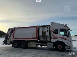 Volvo FM500 6x2 refuse collection truck with Norba 2-com