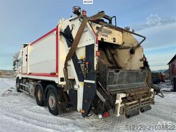 Volvo FM500 6x2 refuse collection truck with Norba 2-com