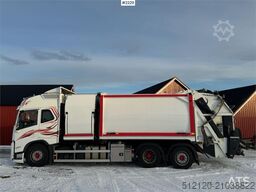 Volvo FM500 6x2 refuse collection truck with Norba 2-com