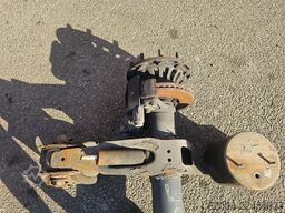 SAF B19-19K / SBK1937-11S/TRAILER AXLE /SINGLE TIRE...
