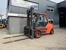 LINDE H80D/900-03 Duplo 370 Sideshift / Vorkversteller 6 cilinder Diesel 2007