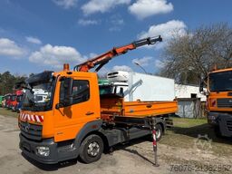 MERCEDES-BENZ Atego 818 K Atlas Kran Funk 2 x AHK Standheizung