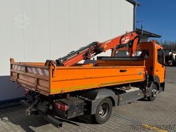 MERCEDES-BENZ Atego 818 K Atlas Kran Funk 2 x AHK Standheizung