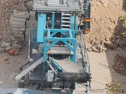 Constmach Concassage 120T/H Installation Mobile de Concassage