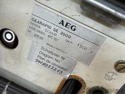 AEG GEARAPID SE 2000