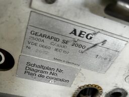 AEG GEARAPID SE 2000