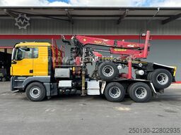 MAN TGX  33.540 6x4 BL  Langholz TAJFUN