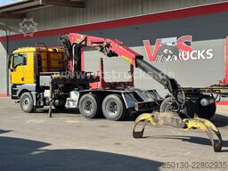 MAN TGX  33.540 6x4 BL  Langholz TAJFUN
