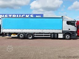 MAN TGX 26.430 6x2  Huif + schuifdak , Full air, st...