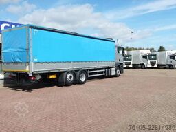 MAN TGX 26.430 6x2  Huif + schuifdak , Full air, st...