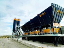FABO Concrete Batching Plant 110 M3/H Compact Concrete Batching Plant