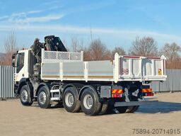 IVECO TRAKKER * HIAB 211 E - 6 HIDUO+ FUNK / 8x4 *TOP