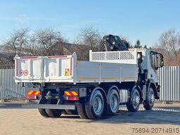 IVECO TRAKKER * HIAB 211 E - 6 HIDUO+ FUNK / 8x4 *TOP