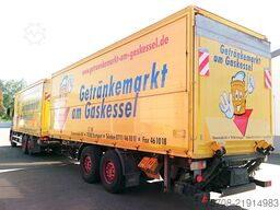 MERCEDES-BENZ 2543 Actros*kpl Zug*2x 7,6 m Schwenkwand*LBW*NLA