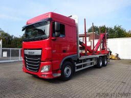 DAF XF 510 + EPSILON M120 Z79 Holzkran +Greifer