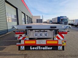 Lecitrailer PLATEAU EXTENSIBLE TWISTLOCKS