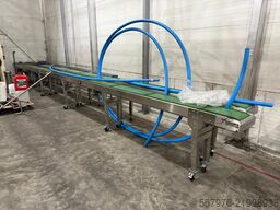 Easibelt Coveya EB300 S/S 10.5m Long Mobile Conveyor