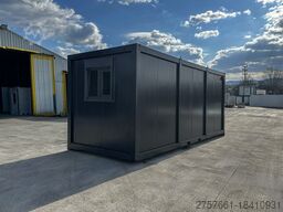 Wohncontainer / Bürocontainer / Baucontainer Modell BLACK