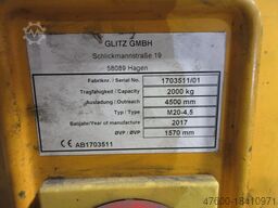 Vetter Kran Drehkran Hallenkran L 4,5m Donati 2000Kg 3,7m Kettenzug Dübelplatte