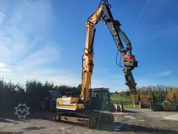 Hyundai HX330L with demolition boom, standard boom & shear