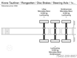 Krone Tautliner / Rongpotten / Disc Brakes / Steering...