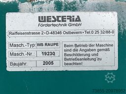 Westeria WindSifter  on tracks