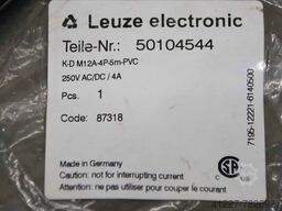 Leuze K-D M12A-4P-5m-PVC 50104544